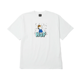 HUF Snoopy Puffer T-Shirt White Men's Short Sleeve T-Shirts Huf 