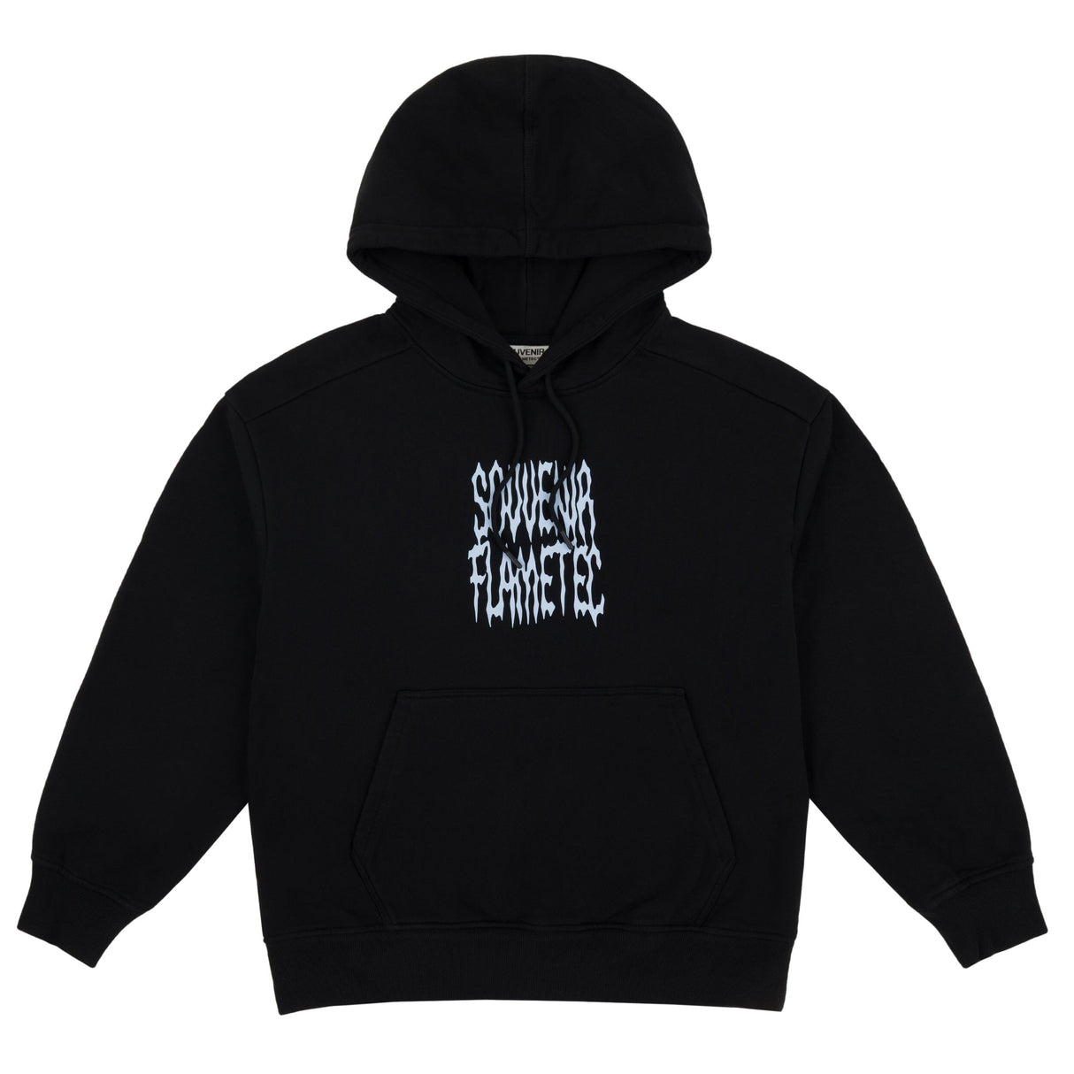 SOUVENIR Flametec Ice Pullover Hoodie Black Men's Pullover Hoodies Souvenir 