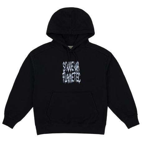 SOUVENIR Flametec Ice Pullover Hoodie Black Men's Pullover Hoodies Souvenir 