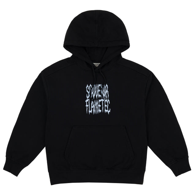 SOUVENIR Flametec Ice Pullover Hoodie Black Men's Pullover Hoodies Souvenir 
