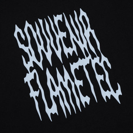 SOUVENIR Flametec Ice Pullover Hoodie Black Men's Pullover Hoodies Souvenir 