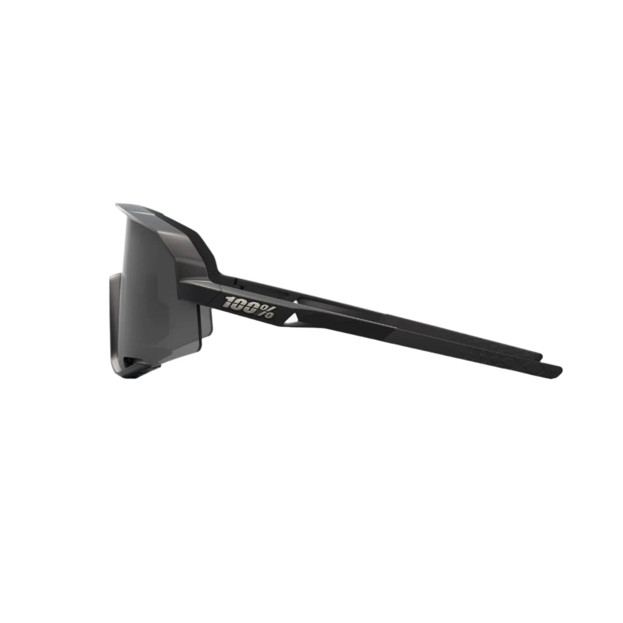 100% Slendale Matte Black - Smoke Sunglasses Sunglasses 100% 