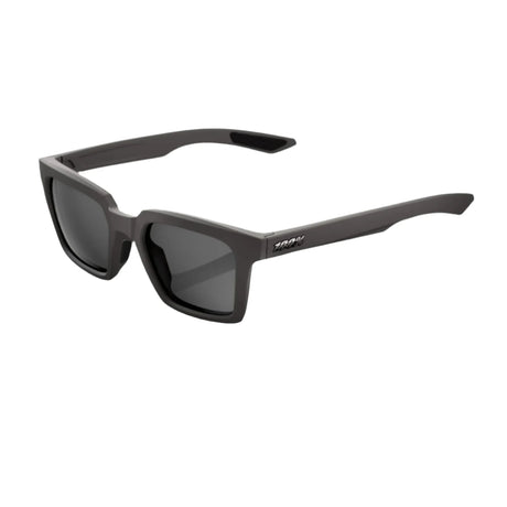 100% Erba Matte Dark Smoke - Smoke Sunglasses Sunglasses 100% 