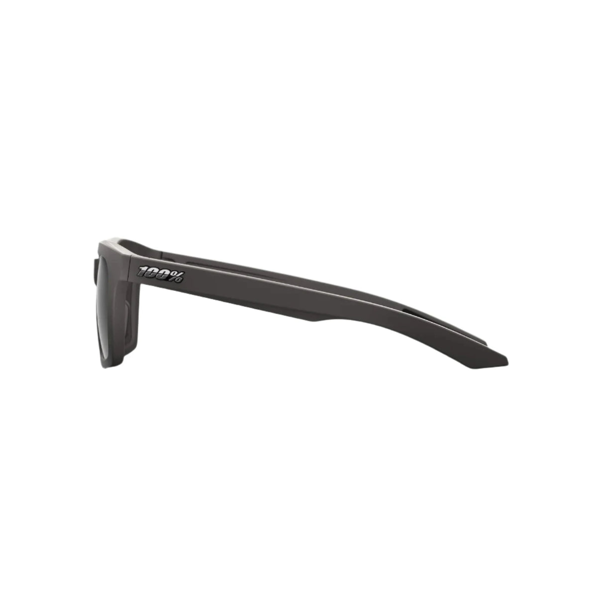 100% Erba Matte Dark Smoke - Smoke Sunglasses Sunglasses 100% 