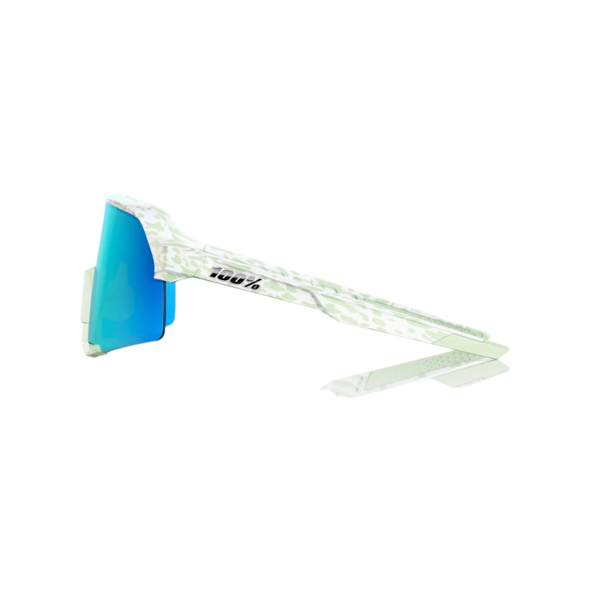 100% S3 LE Elly De La Cruz - Blue Topaz Mirror Sunglasses Sunglasses 100% 