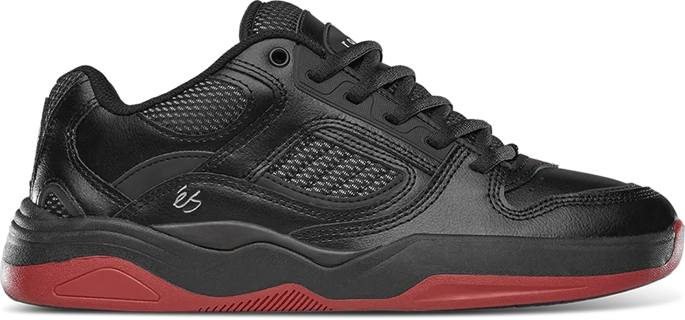ES TJ Rogers Shoes Black/Red Men's Skate Shoes Es 