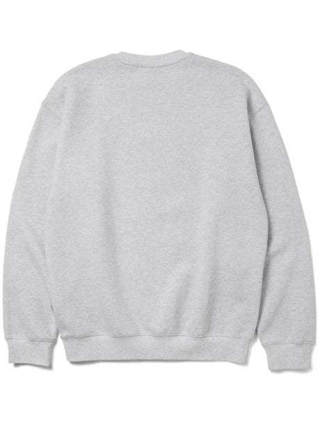 HUF X Spitfire Union Crewneck Heather Grey Men's Crewnecks Huf 