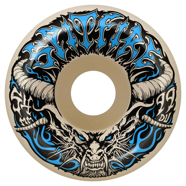 SPITFIRE Team Demon Redux F4 99 Conical Full 54mm Skateboard Wheels Skateboard Wheels Spitfire 