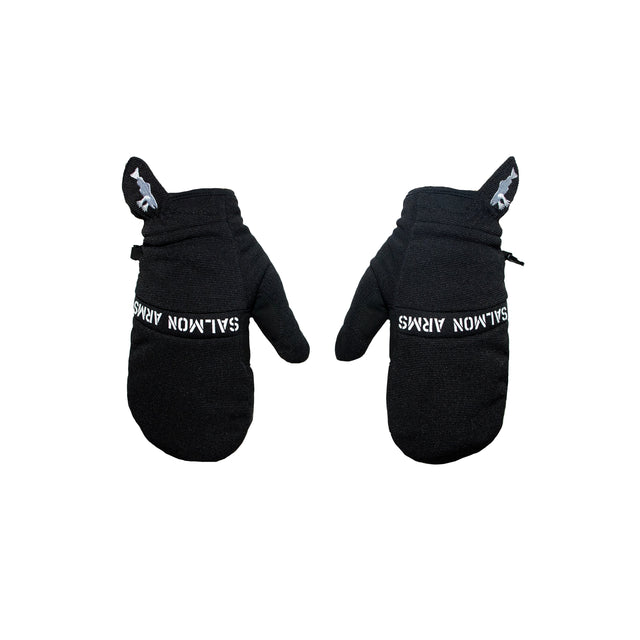 SALMON ARMS Spring Mitt Black Men's Snow Mitts Salmon Arms 