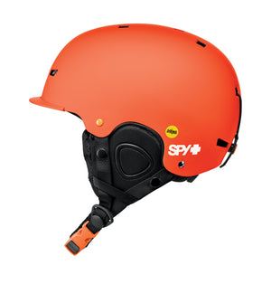SPY Youth Lil Galactic MIPS Snow Helmet Orange Spy Ink Matte Youth Snow Helmets Spy 
