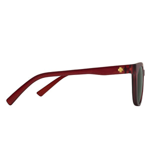 SPY Bewilder Matte Translucent Sienna Red - Happy Grey Green Sunglasses Sunglasses Spy 