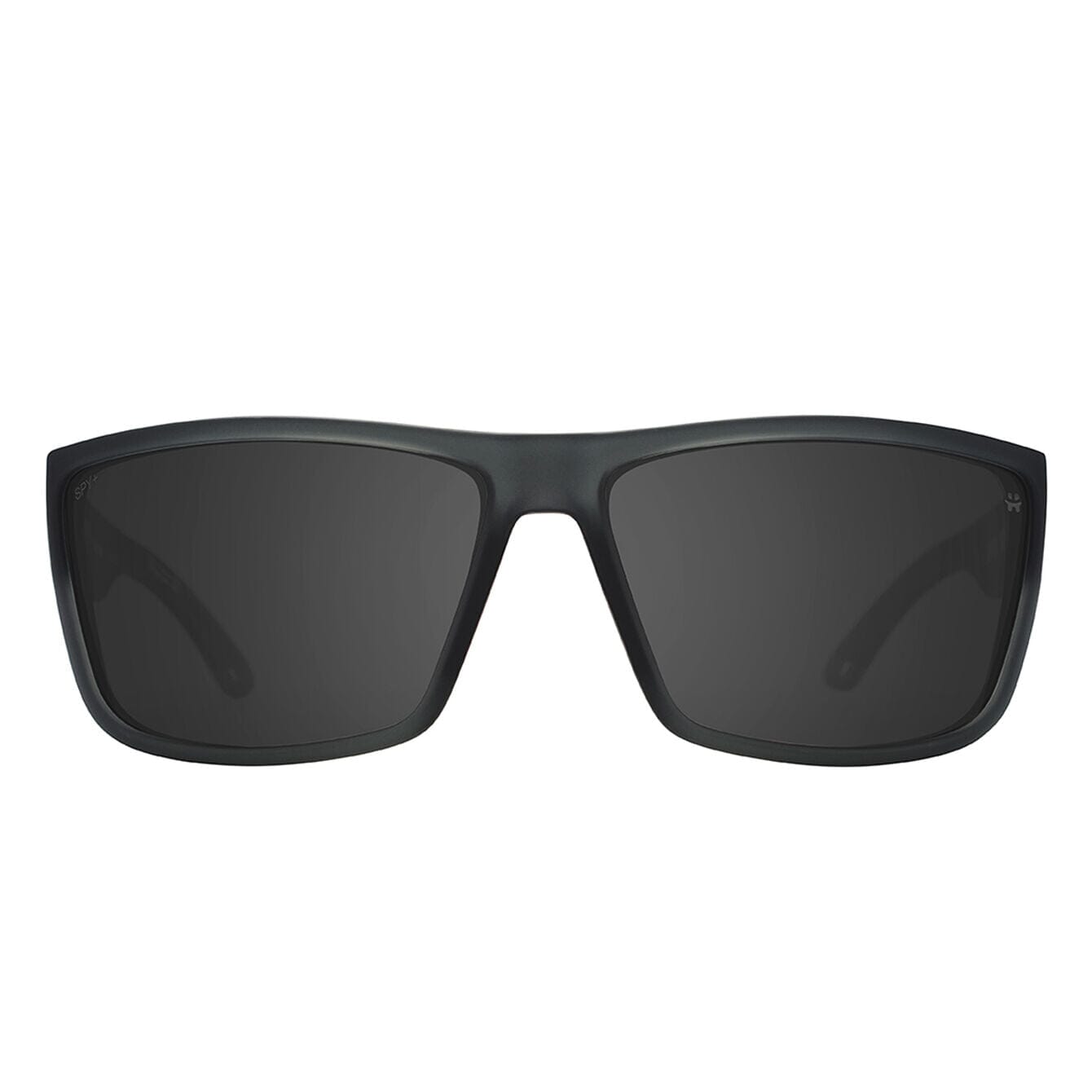 SPY Rocky Matte Translucent Gunmetal - Happy Grey Polarized Sunglasses Sunglasses Spy 