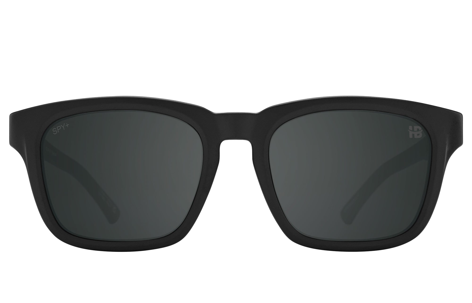 SPY Saxony Matte Black - Happy Boost Bronze Black Mirror Polarized Sunglasses Sunglasses Spy 