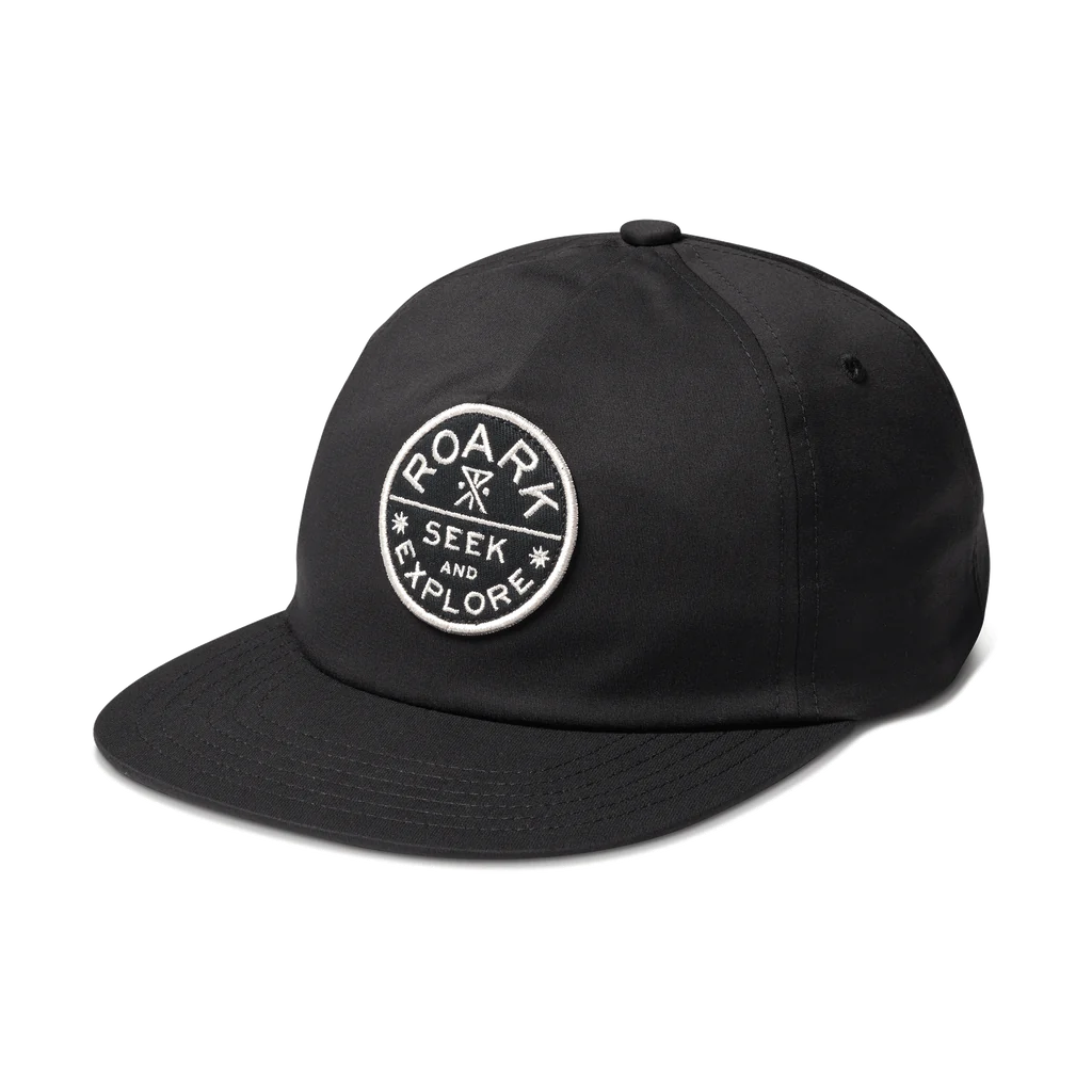 ROARK Layover Strapback Hat Black Men's Hats Roark Revival 