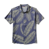 ROARK Bless Up Breathable Short Sleeve Button Up Fire Fern Slate Men's Short Sleeve Button Up Shirts Roark Revival 