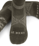 LE BENT Sammy Carlson Pro Series Light Cushion Snow Socks Alpine Ash Men's Snowboard Socks Le Bent 