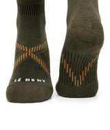 LE BENT Xavier De Le Rue Pro Series Light Cushion Snow Socks Dark Eucalyptus Men's Snowboard Socks Le Bent 