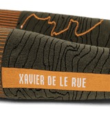 LE BENT Xavier De Le Rue Pro Series Light Cushion Snow Socks Dark Eucalyptus Men's Snowboard Socks Le Bent 