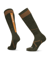 LE BENT Xavier De Le Rue Pro Series Light Cushion Snow Socks Dark Eucalyptus Men's Snowboard Socks Le Bent 