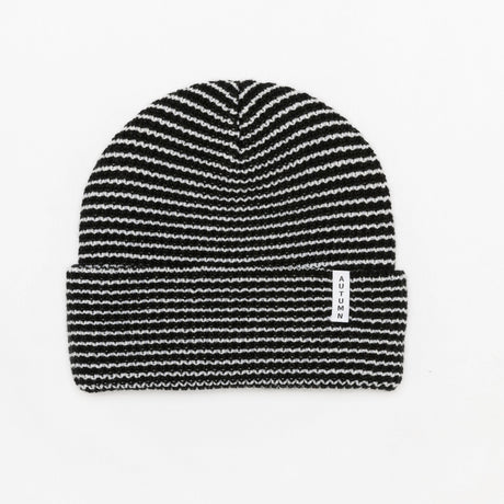 AUTUMN Stripe Youth Beanie Black Boy's Beanies Autumn 