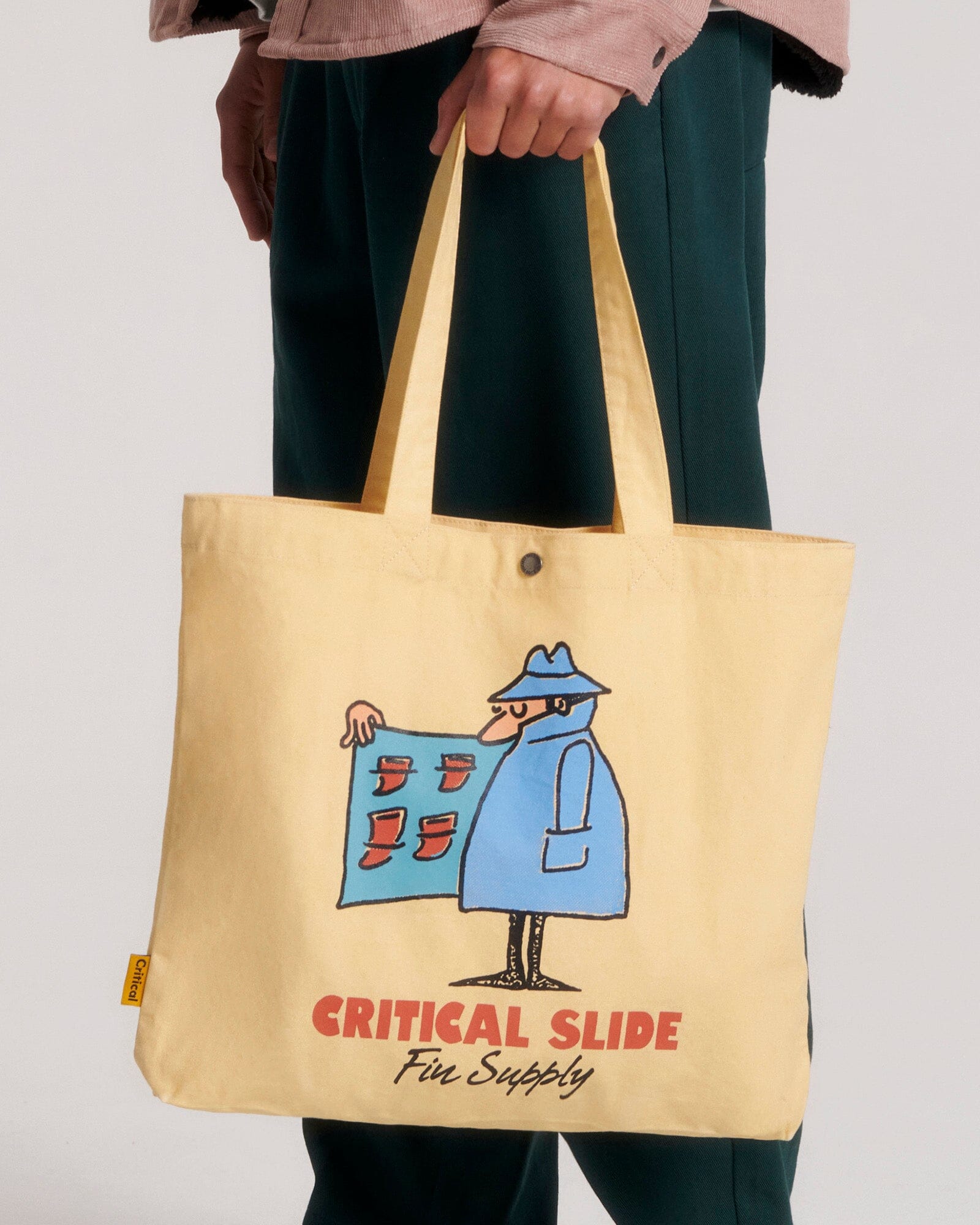 CRITICAL SLIDE Supply Tote Sand Tote Bags The Critical Slide Society 