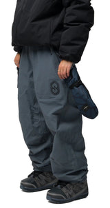 SOUVENIR 3 Ply Ripstop Snow Pants Wolf Grey 2027 Men's Snow Pants Souvenir 