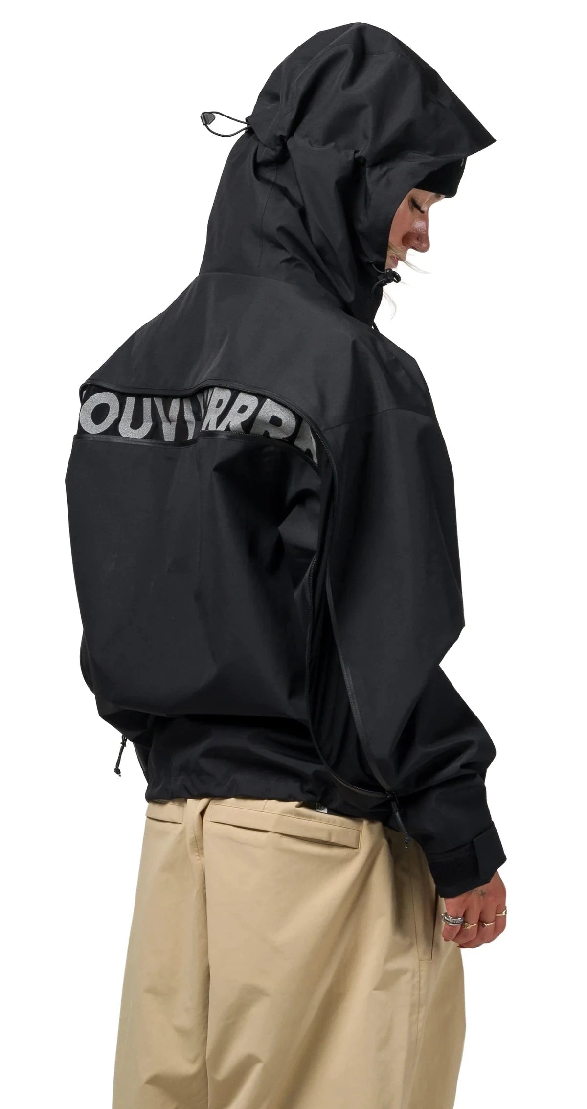SOUVENIR Vent Snow Jacket Black 2027 Men's Snow Jackets Souvenir 