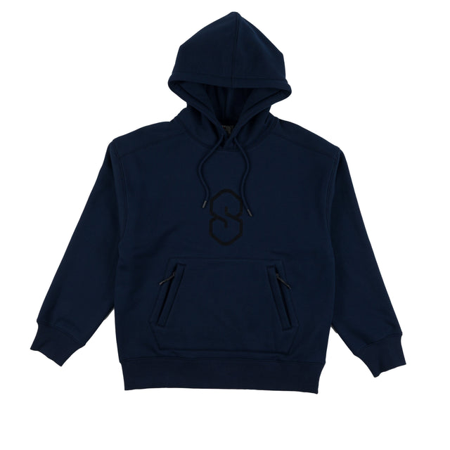 SOUVENIR DWR Tech Pullover Hoodie Navy Men's Pullover Hoodies Souvenir 