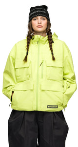 SOUVENIR Vent Snow Jacket Slime 2027 Men's Snow Jackets Souvenir 