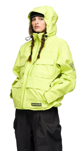 SOUVENIR Vent Snow Jacket Slime 2027 Men's Snow Jackets Souvenir 