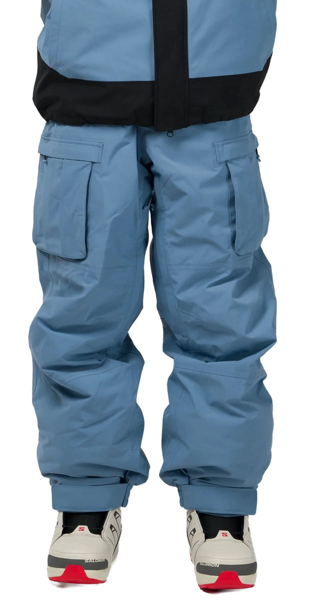 SOUVENIR S2000 Insulated Cargo Snow Pants Blue Fog 2027 Men's Snow Pants Souvenir 