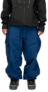 SOUVENIR 3 Ply Ripstop Snow Pants Petrol Blue 2027 Men's Snow Pants Souvenir 
