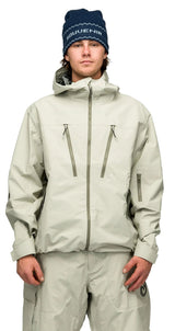 SOUVENIR 3 Ply Ripstop Snow Jacket Wet Sand 2027 Men's Snow Jackets Souvenir 