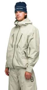 SOUVENIR 3 Ply Ripstop Snow Jacket Wet Sand 2027 Men's Snow Jackets Souvenir 