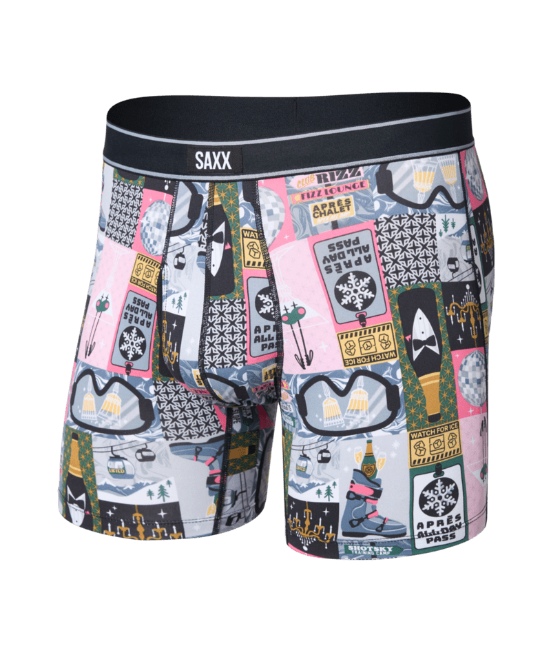 SAXX Daytripper Comfort Stretch Boxer Brief Underwear Apres All Day/Flintstone Men's Underwear Saxx 