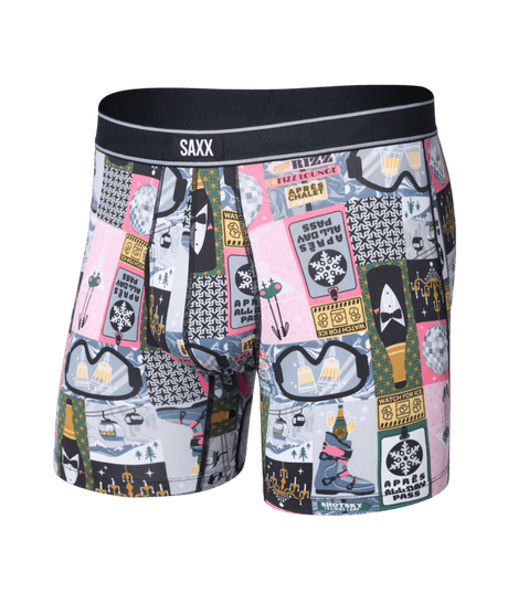 SAXX Daytripper Comfort Stretch Boxer Brief Underwear Apres All Day/Flintstone Men's Underwear Saxx 