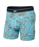 SAXX Daytripper Boxer Brief Underwear Beach Or Bust/Reef Blue Men's Underwear Saxx 