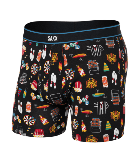 SAXX Daytripper Boxer Brief Underwear Fly Types Of Stripes/Black Men's Underwear Saxx 