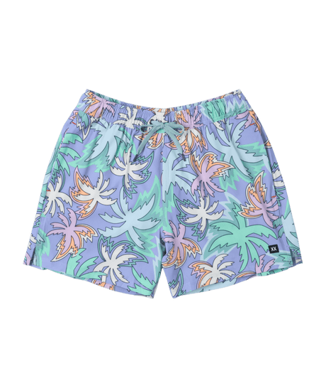 SAXX Oh Buoy 2N1 5" Volley Boardshorts Xanadu/Lavender Men's Boardshorts Saxx 