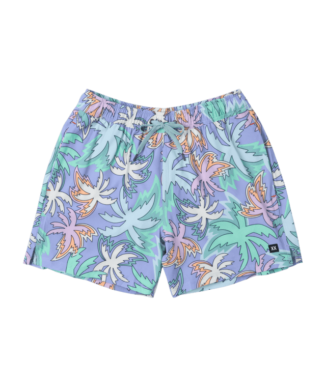 SAXX Oh Buoy 2N1 5" Volley Boardshorts Xanadu/Lavender Men's Boardshorts Saxx 