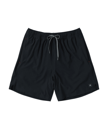 SAXX Oh Buoy 2N1 7" Volley Boardshorts Black Men's Boardshorts Saxx 