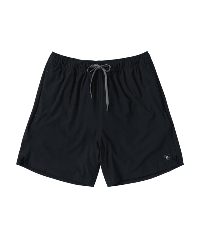 SAXX Oh Buoy 2N1 7" Volley Boardshorts Black Men's Boardshorts Saxx 