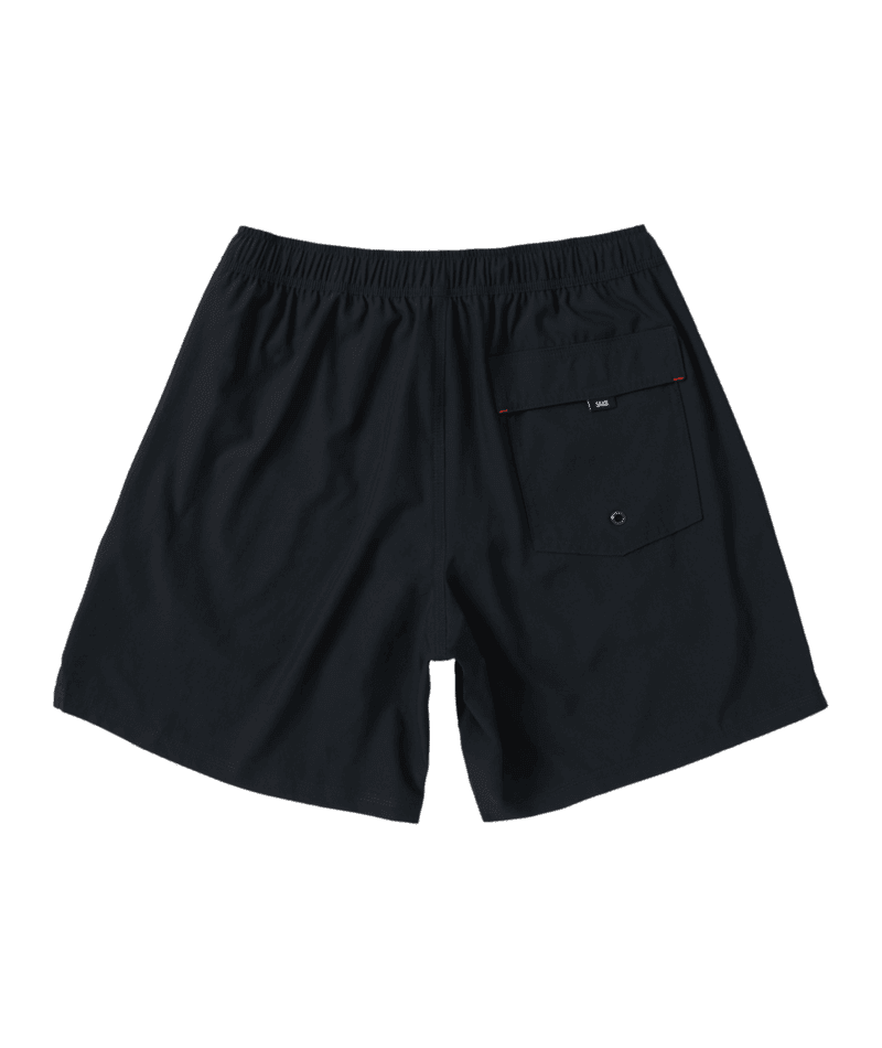 SAXX Oh Buoy 2N1 7" Volley Boardshorts Black Men's Boardshorts Saxx 