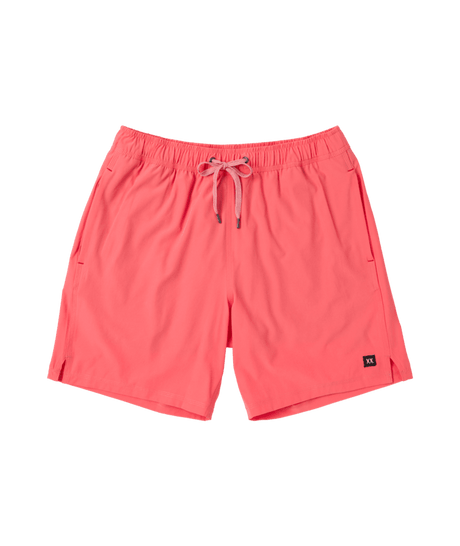 SAXX Oh Buoy 2N1 7" Volley Boardshorts Coral Pop Men's Boardshorts Saxx 