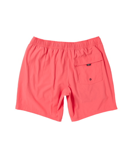 SAXX Oh Buoy 2N1 7" Volley Boardshorts Coral Pop Men's Boardshorts Saxx 