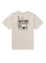 RHYTHM Siesta T-Shirt White Men's Short Sleeve T-Shirts Rhythm 