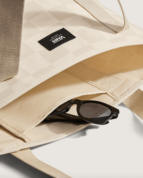VANS Pergs Midi Tote Bag Oatmeal Tote Bags vans 