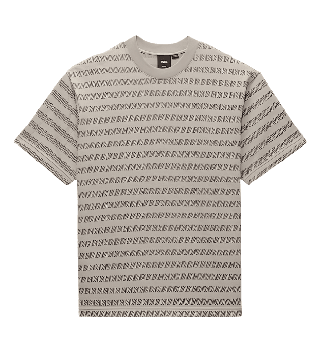 VANS Palmer Jacquard Knit T-Shirt London Fog Men's Short Sleeve T-Shirts Vans 