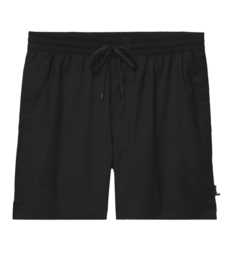 VANS Primary Solid Elastic Boardshort Black Men's Boardshorts Vans 