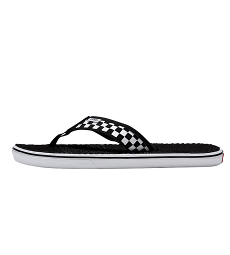 VANS La Costa Lite Flip-Flop Sandal Black White Men's Sandals Vans 